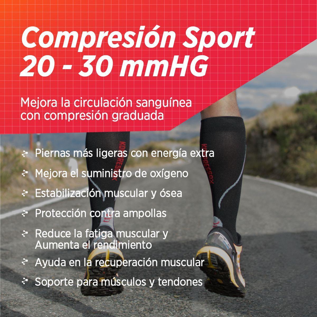 Medias de compresión running tenis futbol padel crossfit 20 30 mmhg-2