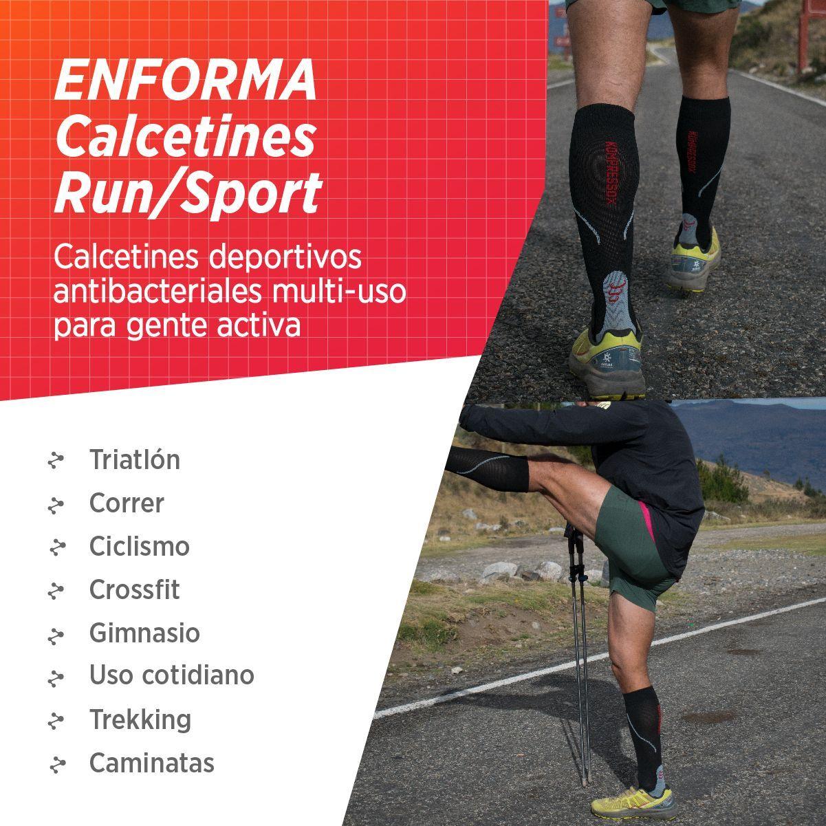 Medias de compresión running tenis futbol padel crossfit 20 30 mmhg-4