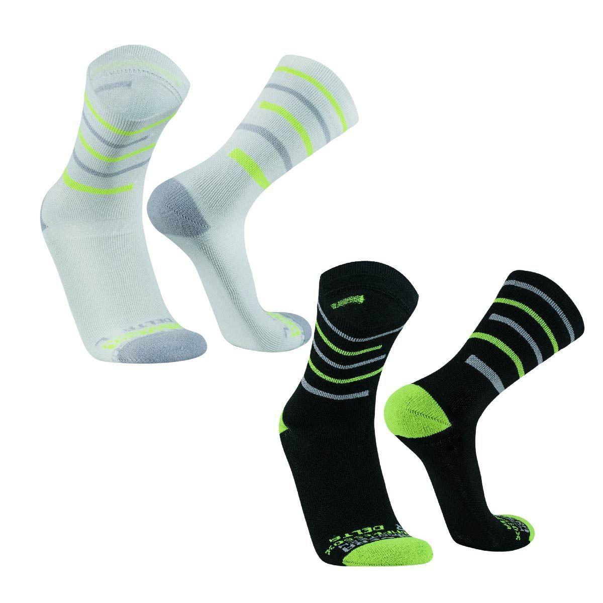 Calcetines Deportivas Compresión para Running Ciclismo Gym Futbol 2 Pack-0