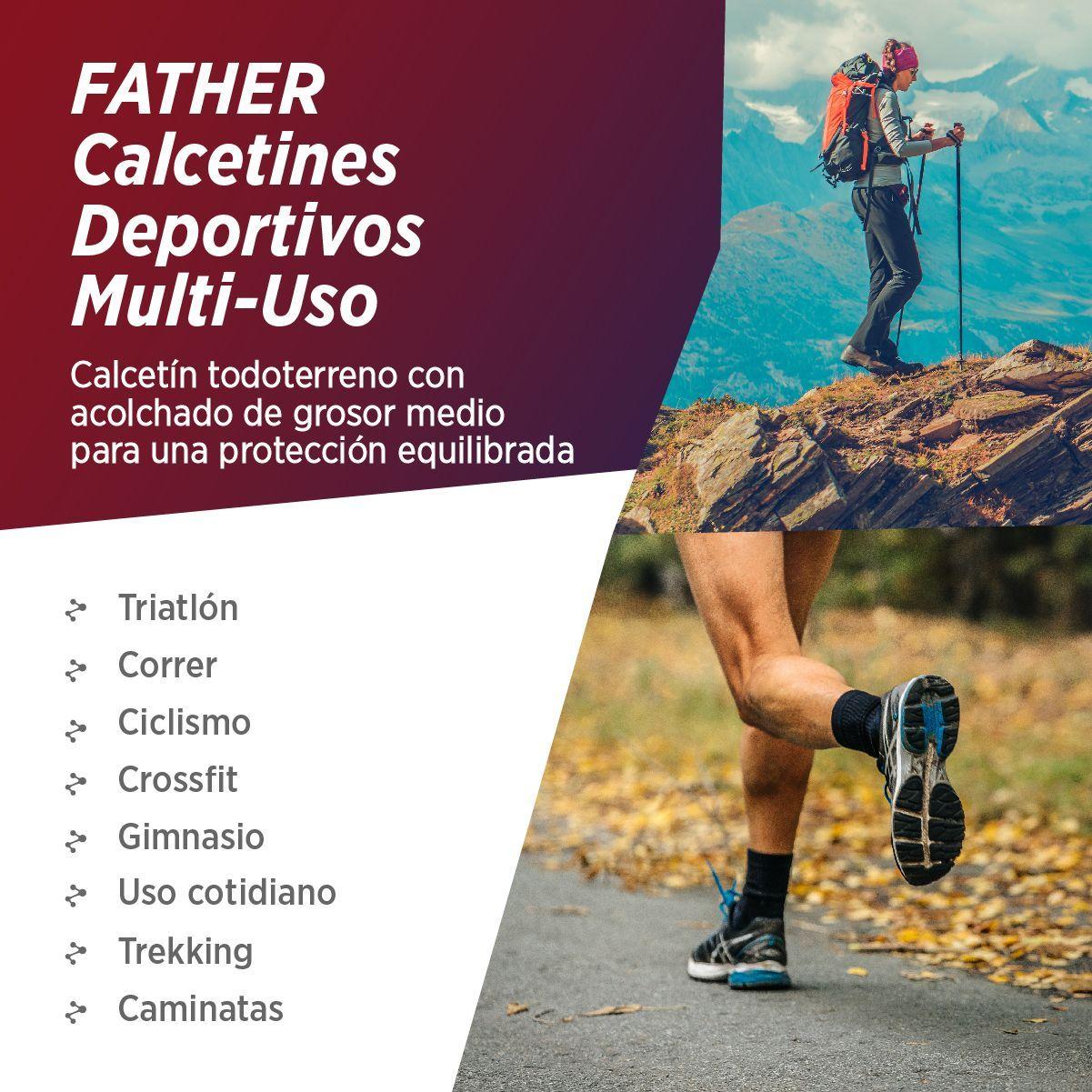 Calcetines de algodón pima oficina reuniones clásicas hombre mujer 3-pack-4