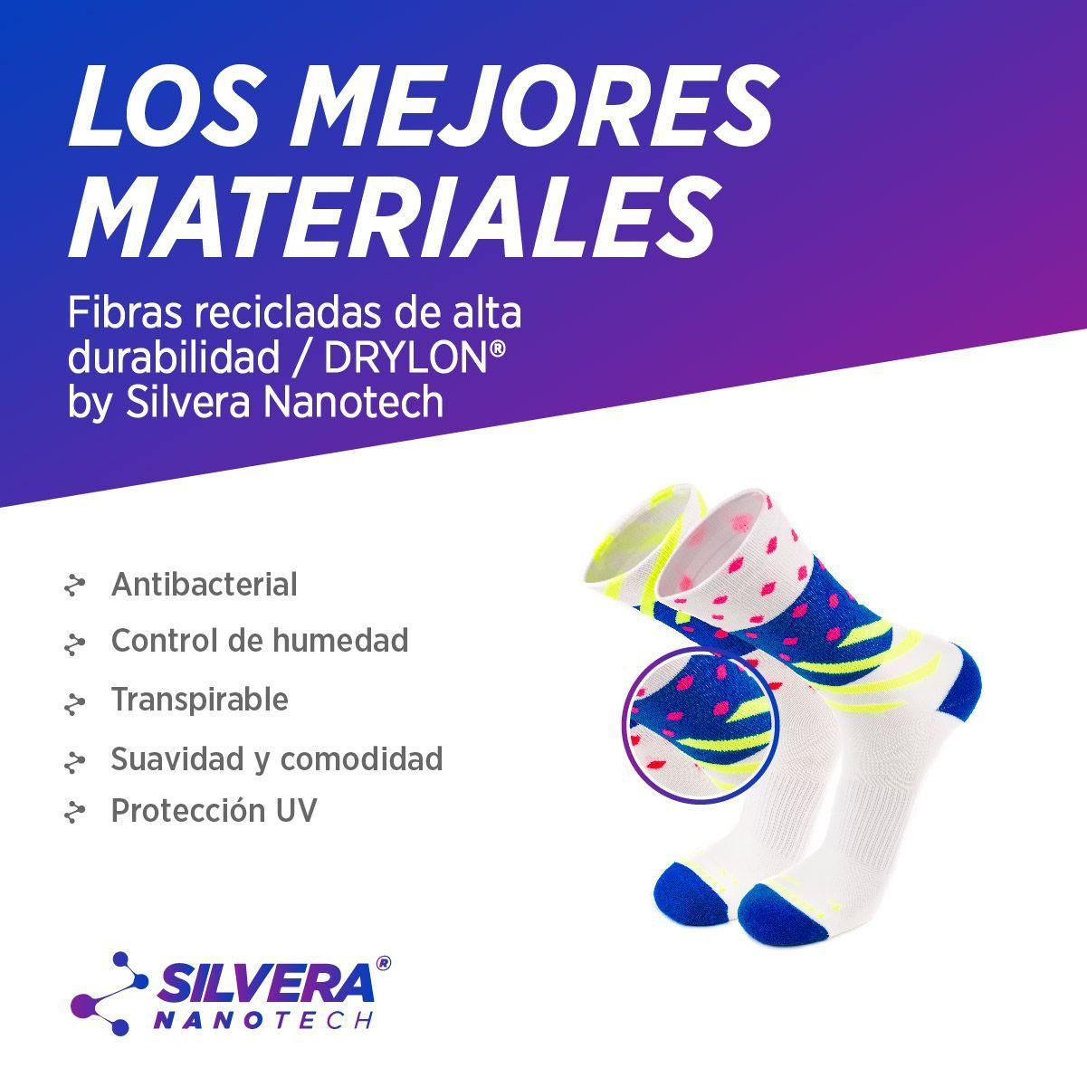 Calcetines ciclismo running gym futbol deportivas mujer hombre 2 pares-3