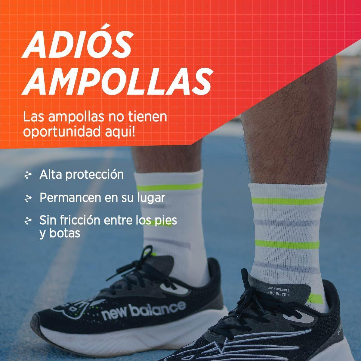 Calcetines mujer hombre running ciclismo gym tenis padel deportivos-2