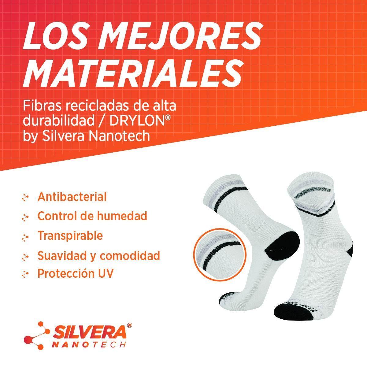 Calcetines mujer hombre running ciclismo gym tenis padel deportivos-3