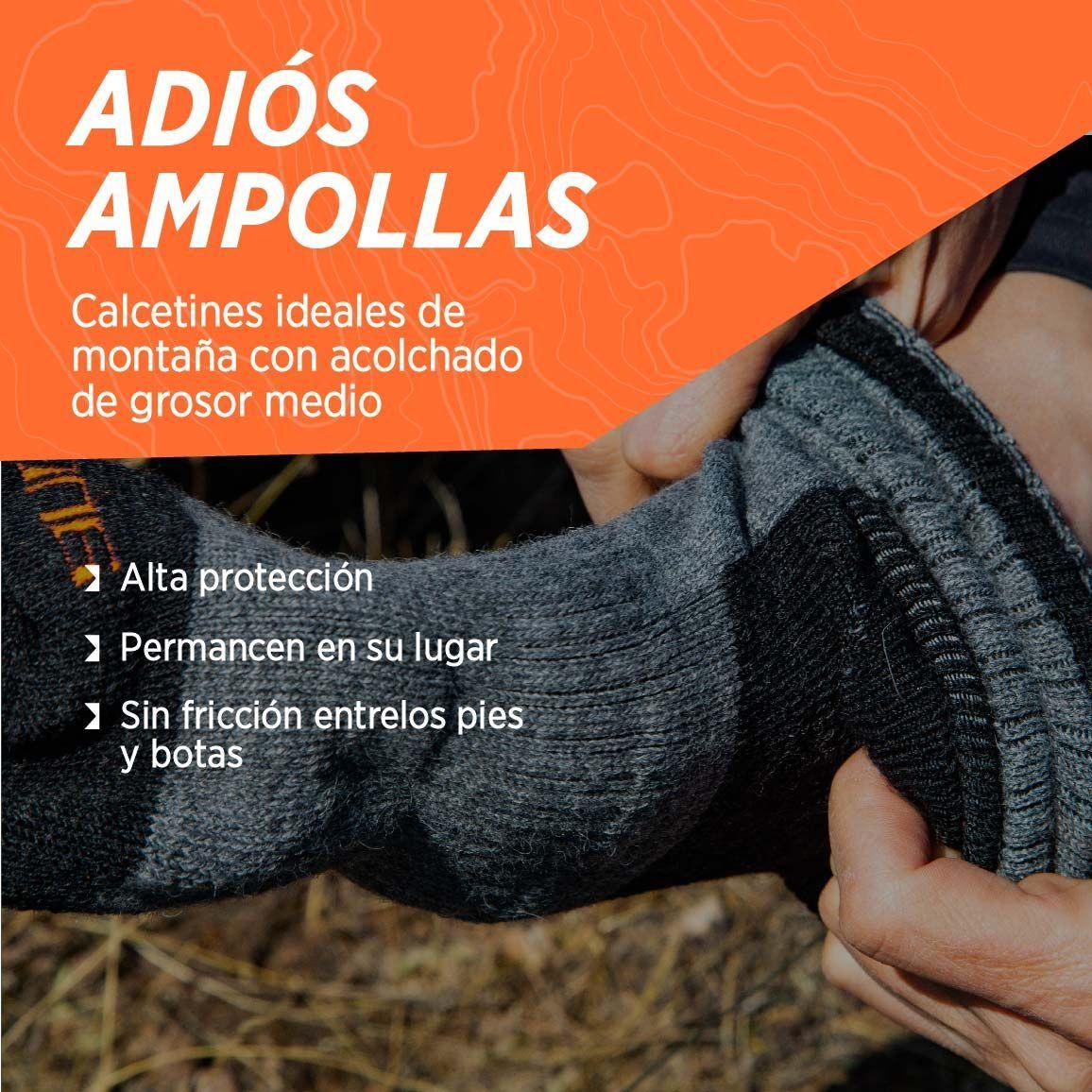 Calcetines de Trekking de Alpaca y Merino -2