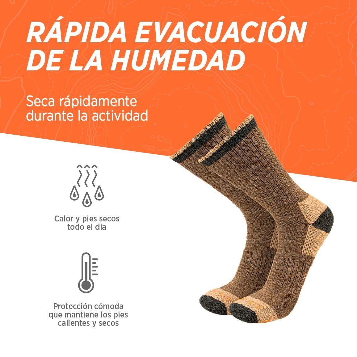 Calcetines de Trekking de Alpaca y Merino -5