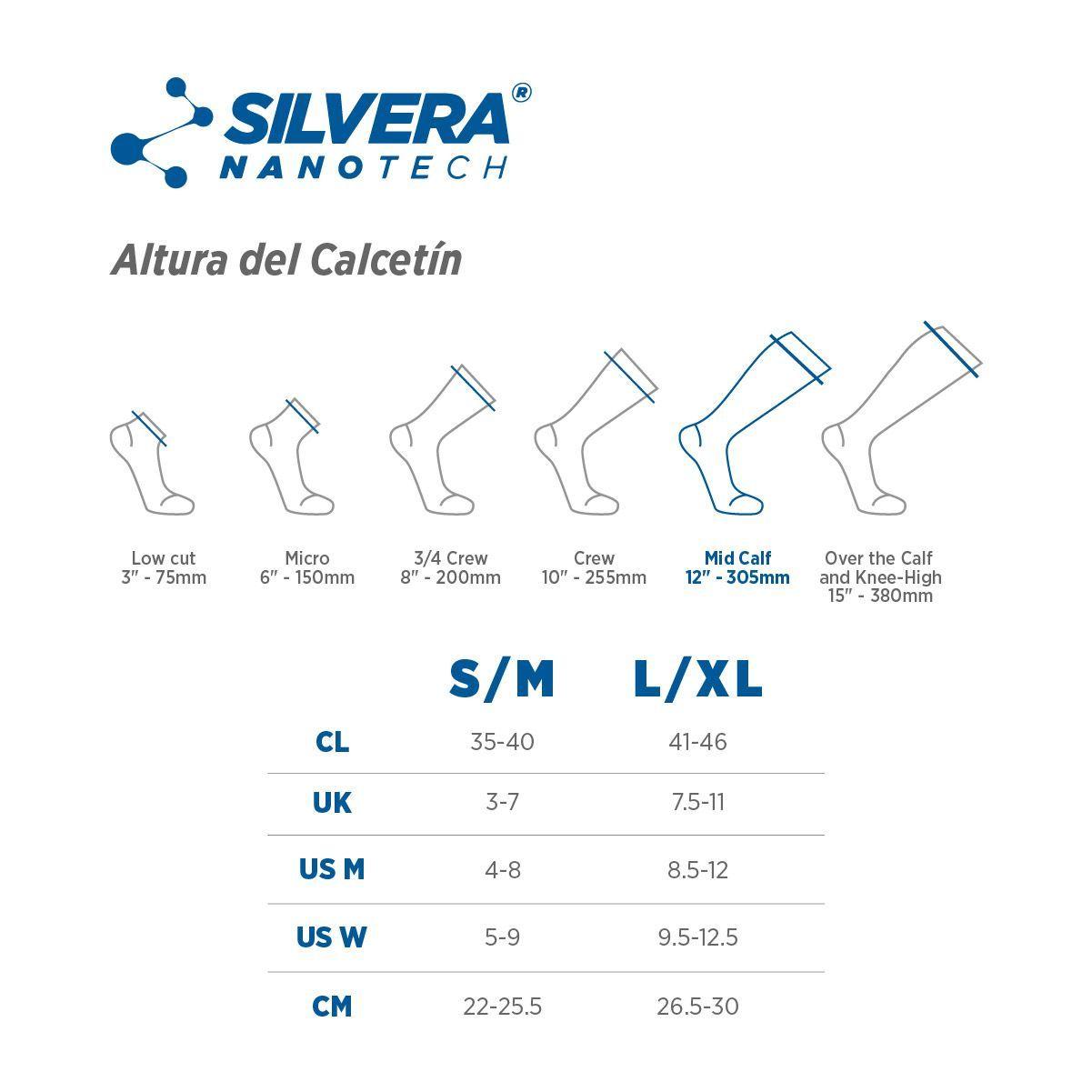 Calcetines deportivas de compresion running bicicleta gimnasio trek 2 Pack -6