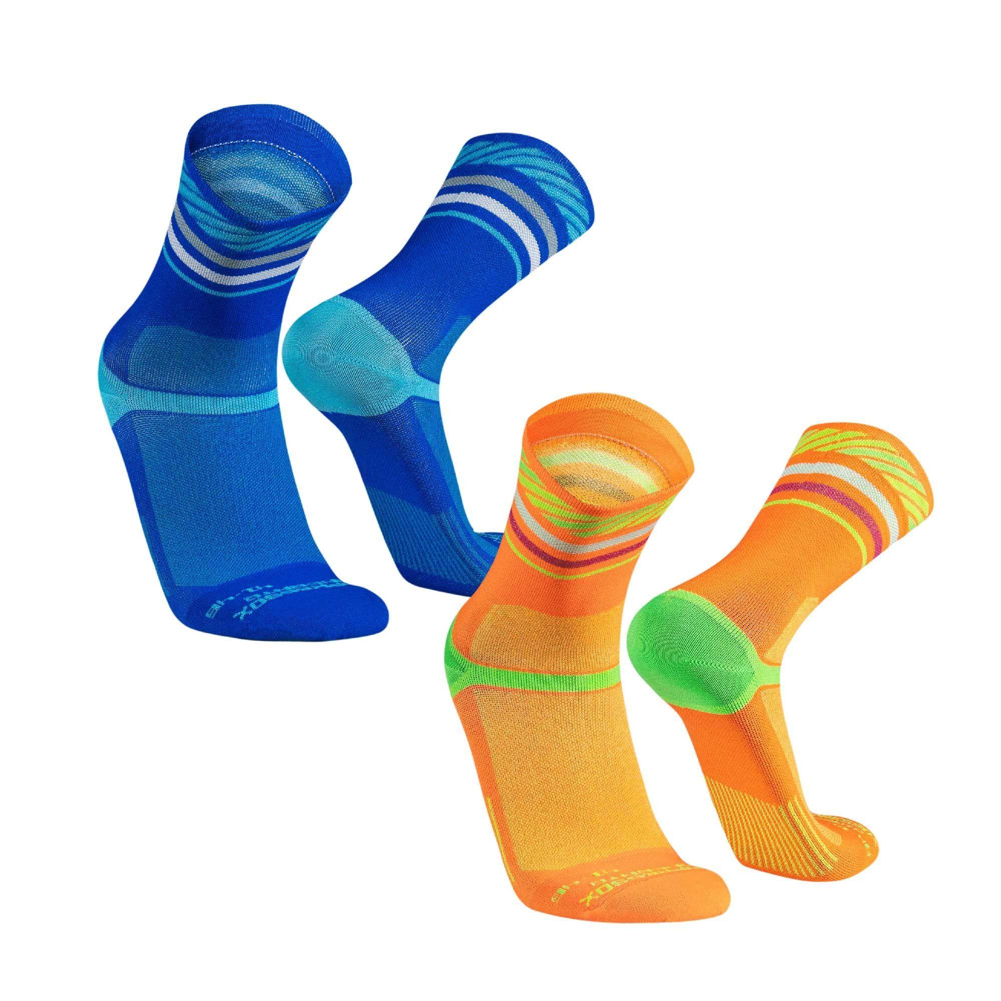Calcetines deportivos running ciclismo gym tenis padel unisex 2 PACK-0