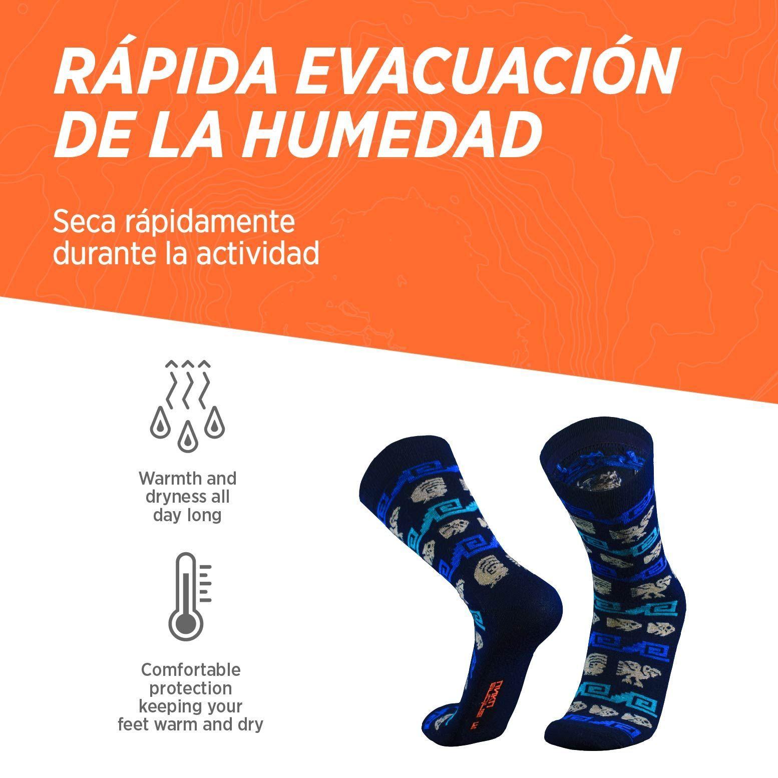  calcetines de vestir de alpaca merino bambú casuales hombre y mujer-5