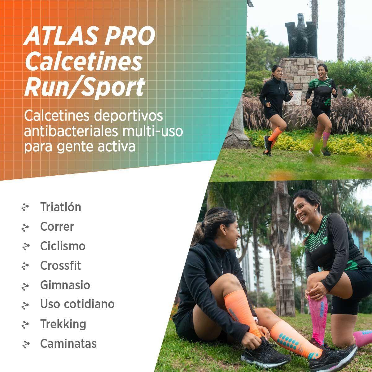 Calcetines de compresión 20-30 mmhg running ciclismo gym padel tenis-4