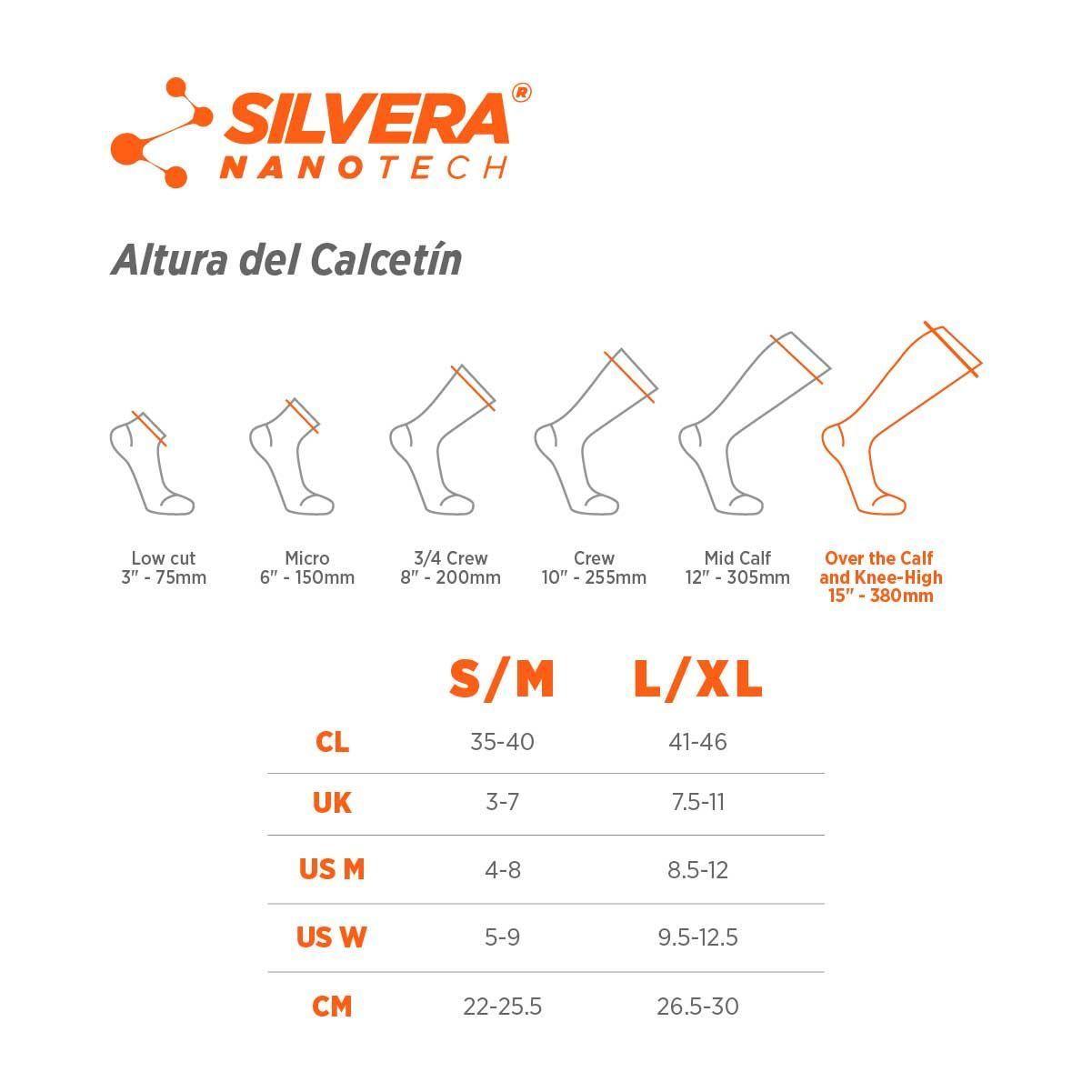 Calcetines de compresión 20-30 mmhg running ciclismo gym padel tenis-6