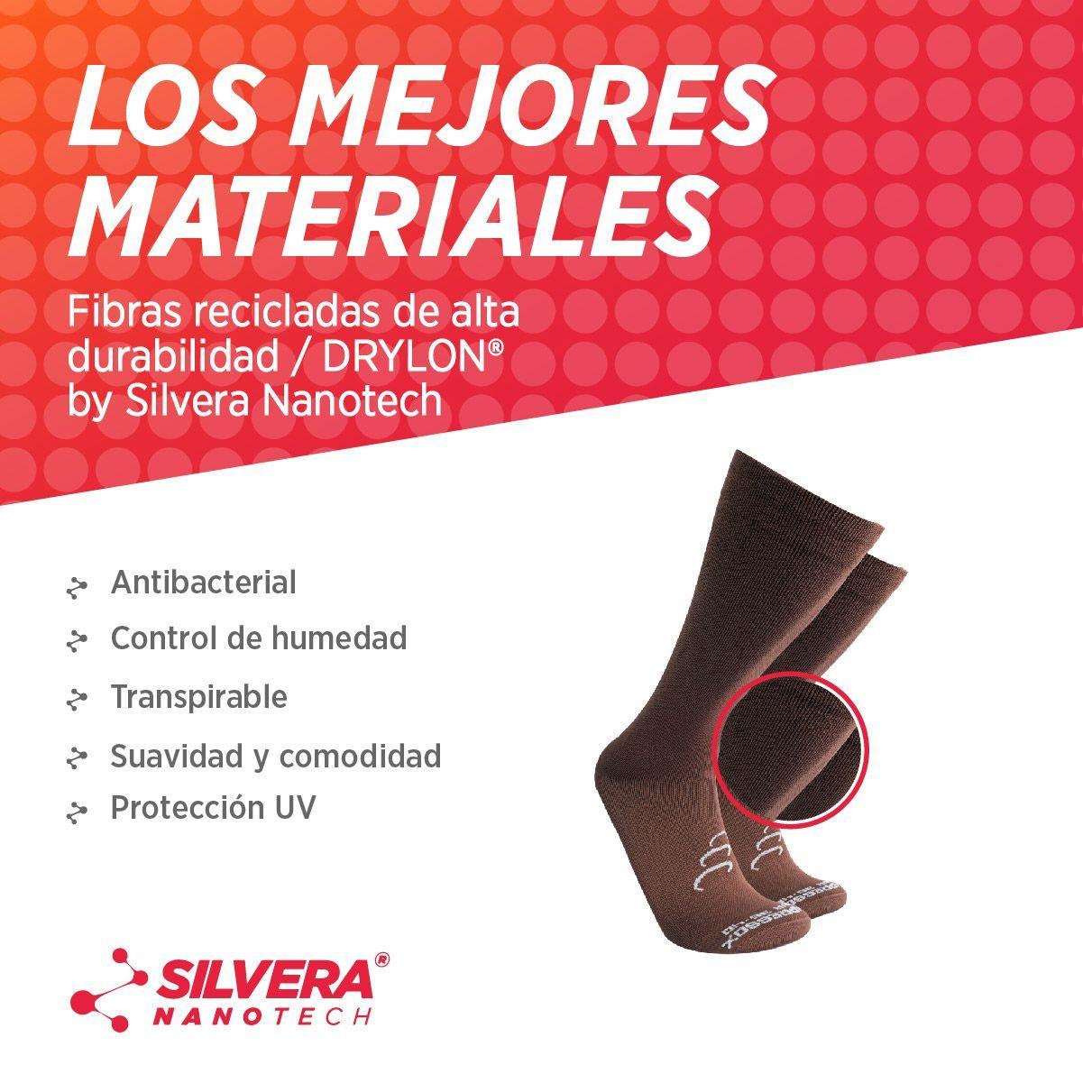 Calcetines de compresión varices 15-20 mmHg viaje embarazo fascitis-3