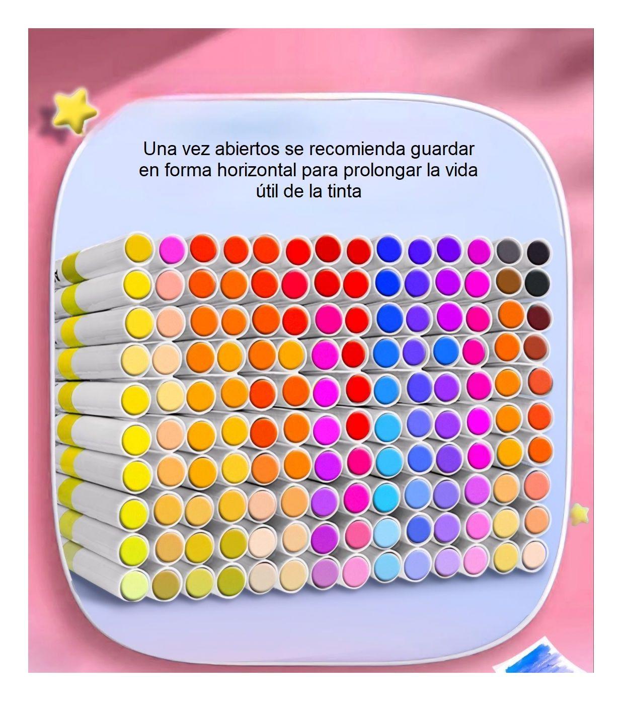 Lápices Acrílicos Marcadores 120 Colores Acrylic Paint Marker-3