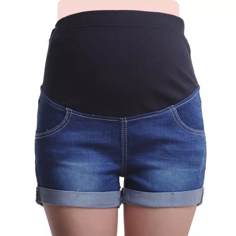 Short jeans maternal-0