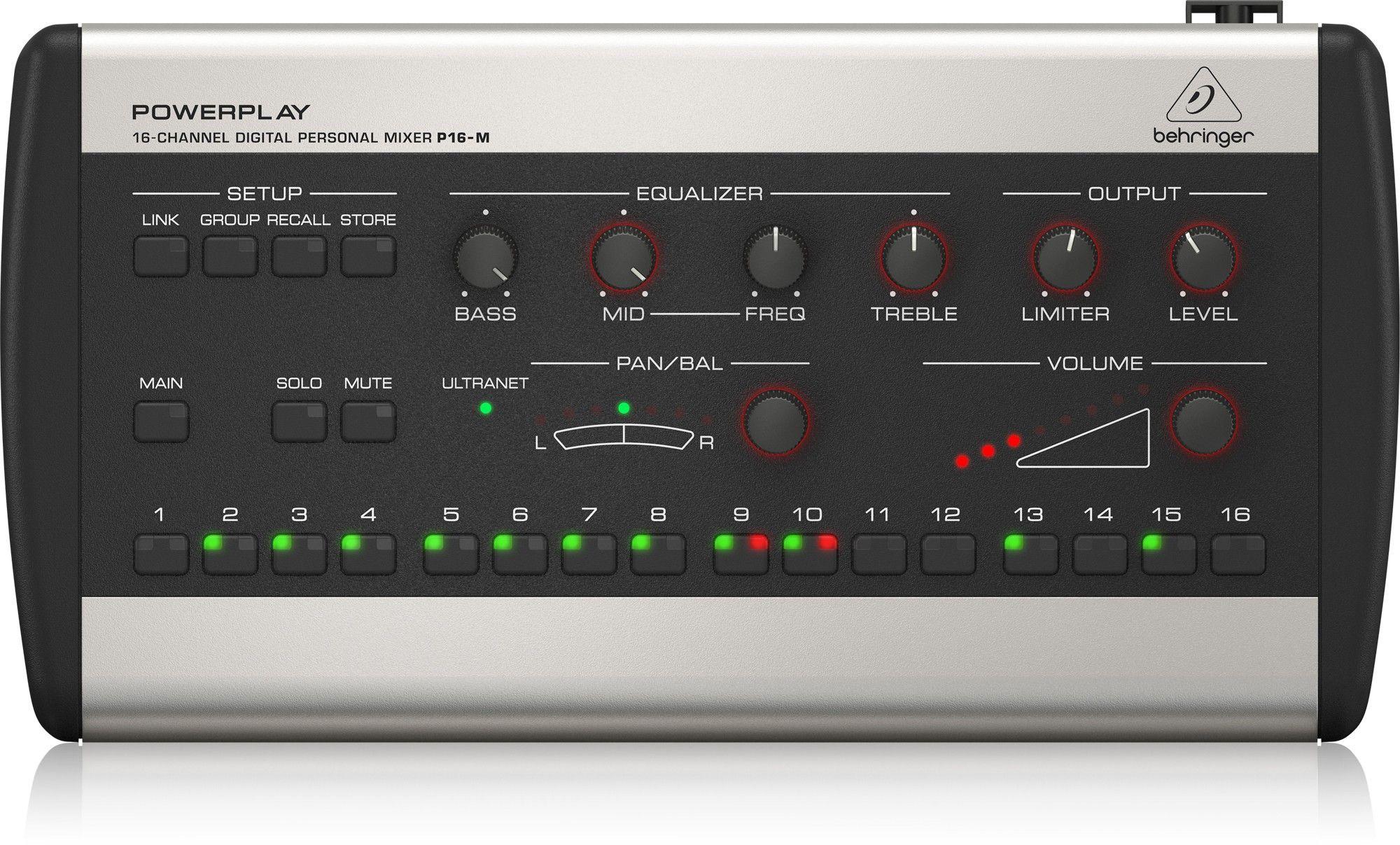 Powerplay P16-M Mixer Personal Behringer-4