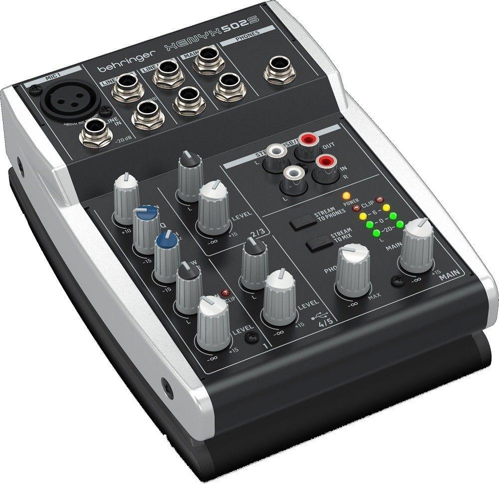 Behringer Xenyx 502S Mezcladora Interfaz-2