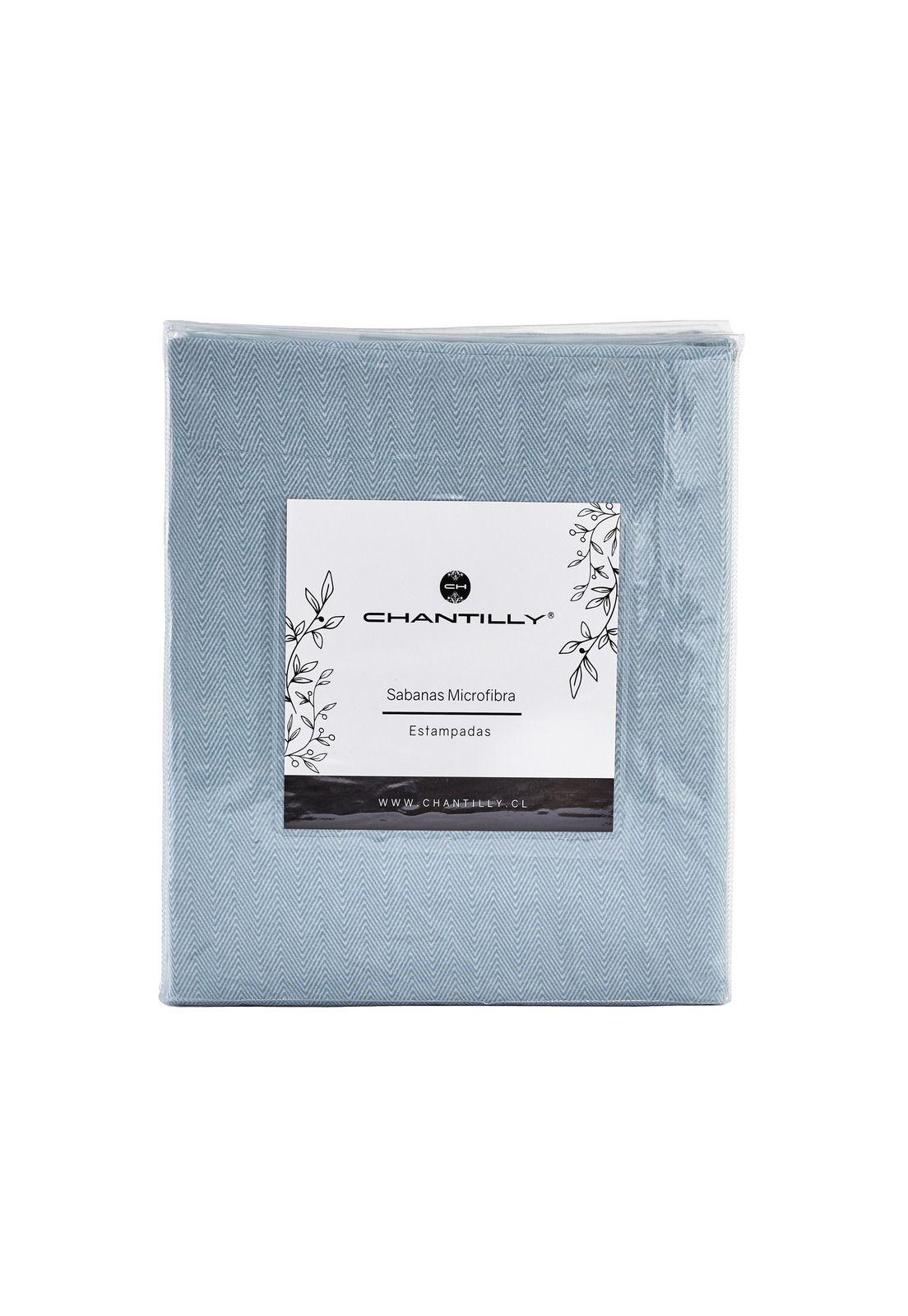 Sabanas Microfibra Estampada Aruba 1.5 Plazas-2