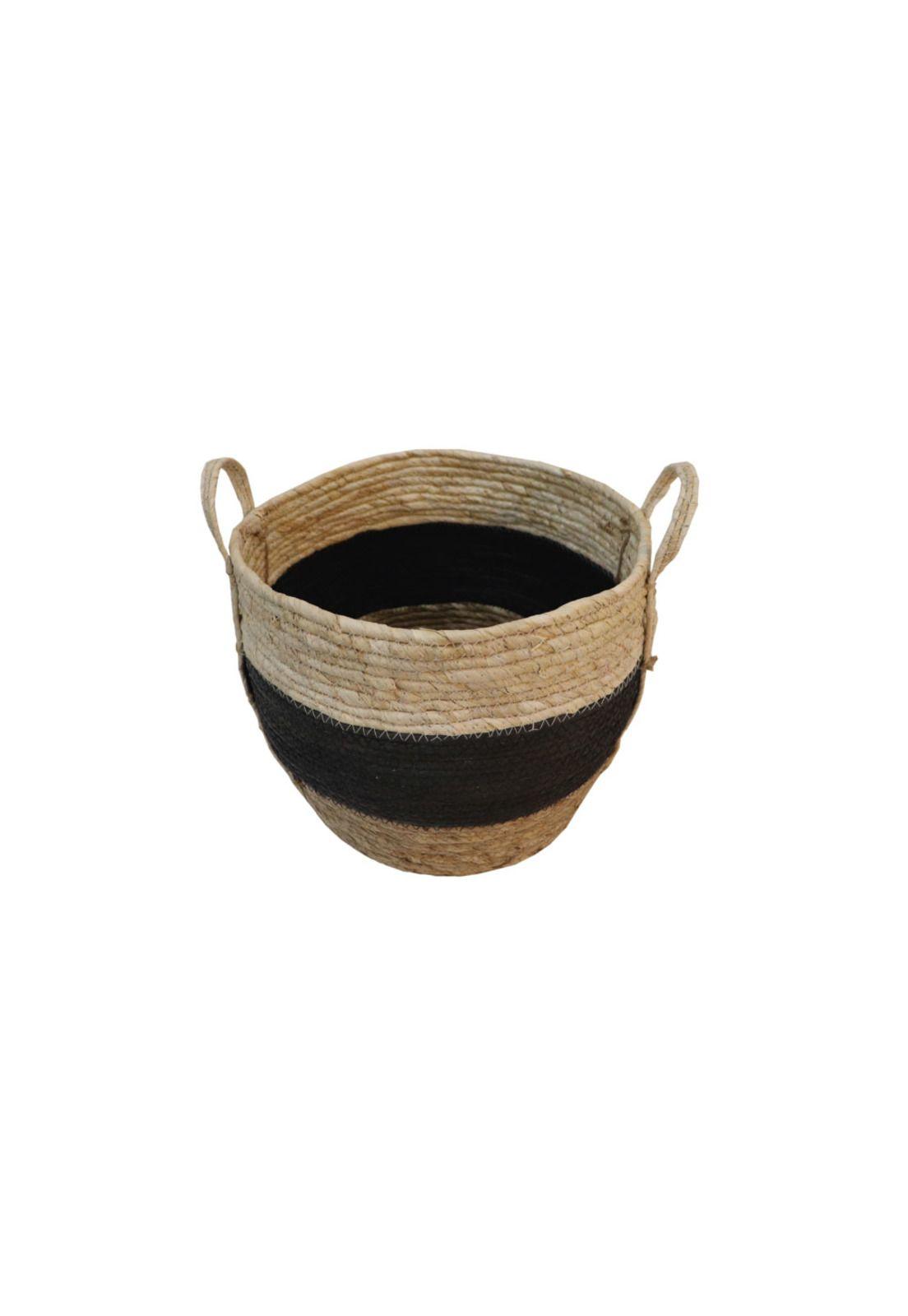 Canasto Fibra Natural 33X33X28Cm Tricol-0