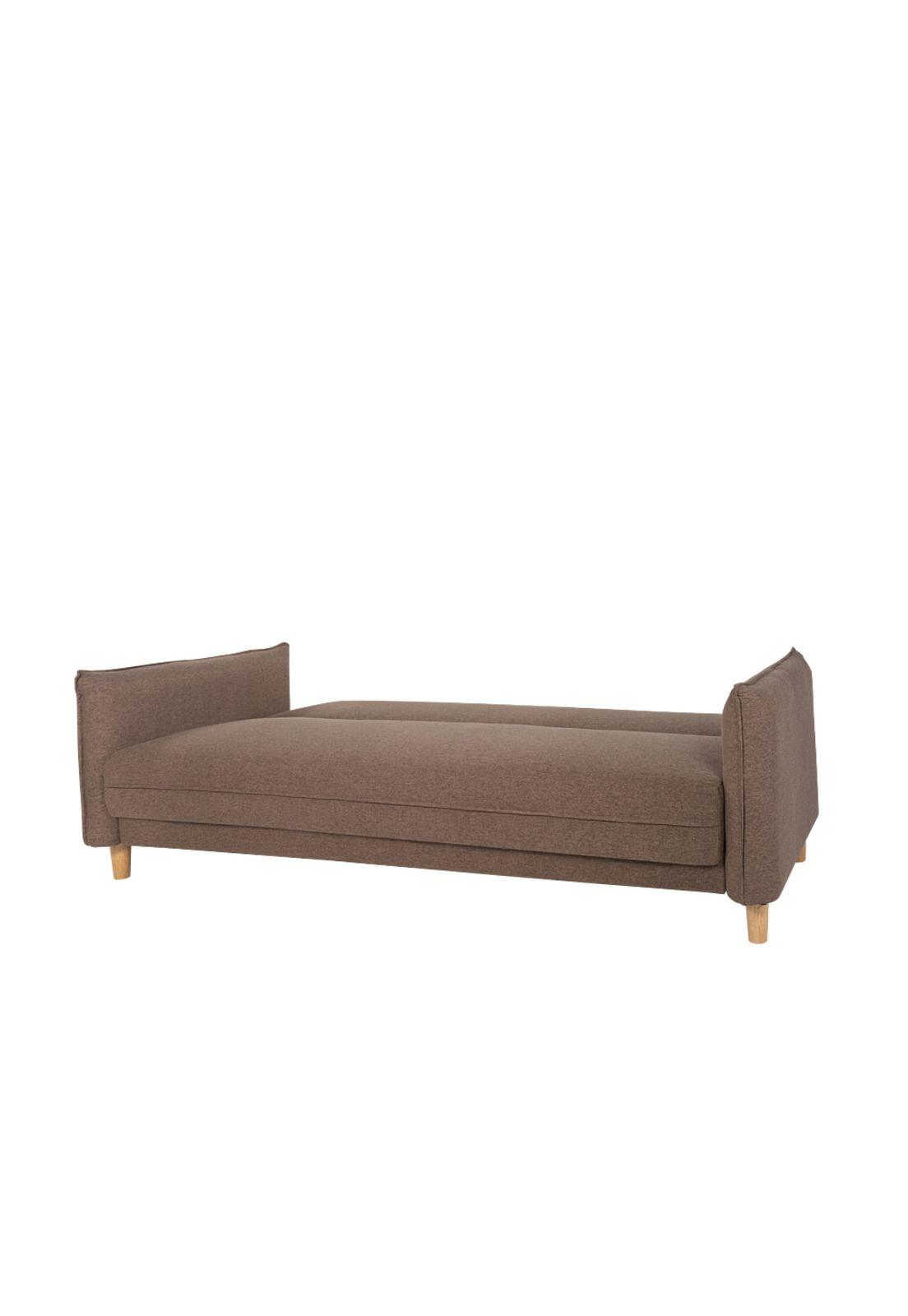 Sofa Cama 3 Cuerpos Ribe Color Chocolate-2