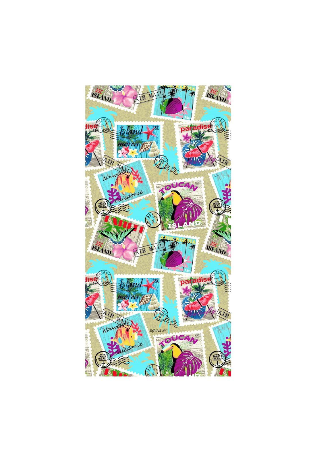 Toalla De Playa Microfibra 70X140Cm Diseño 5-0