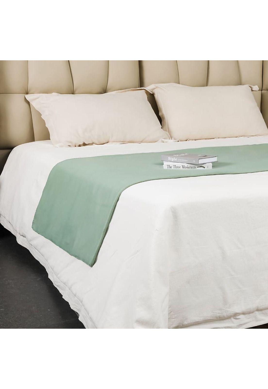 Manta Polar Térmico Chantilly 125x150 cm verde-2
