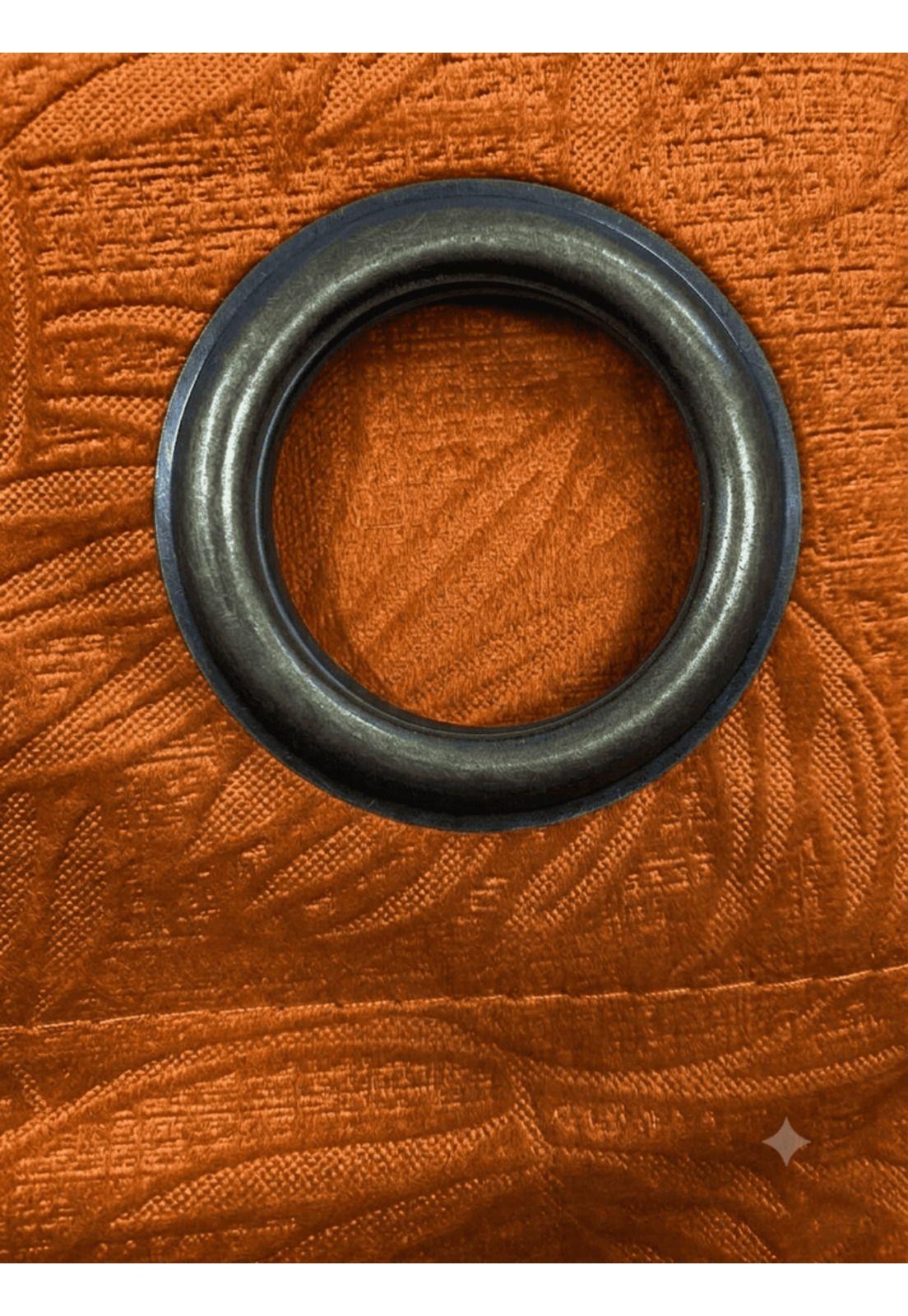 Set Cortina Velvet Emboss 140X220 Terracota-2
