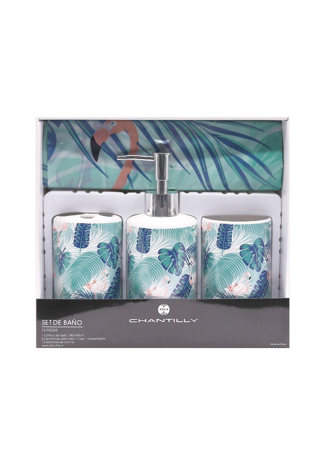 Set De Baño Ceramico 16 Piezas Diseño 4-2