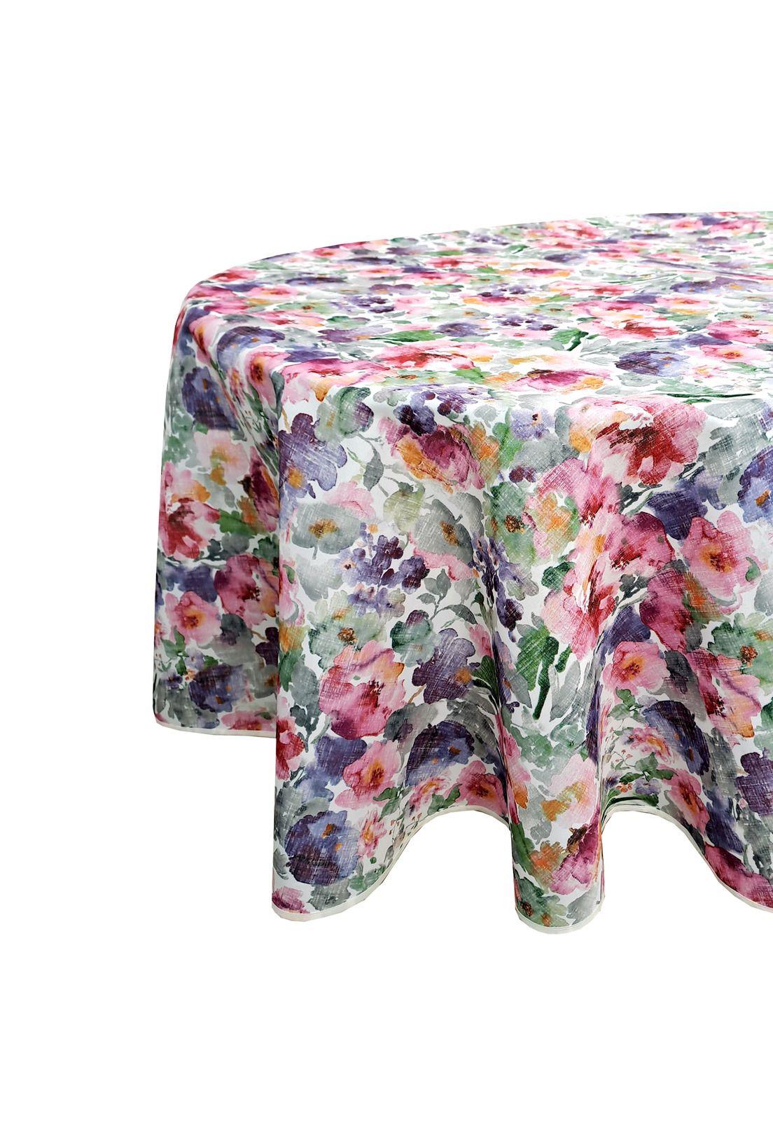 Mantel Bistrech Estampado Redondo Hac3391 180cm-0