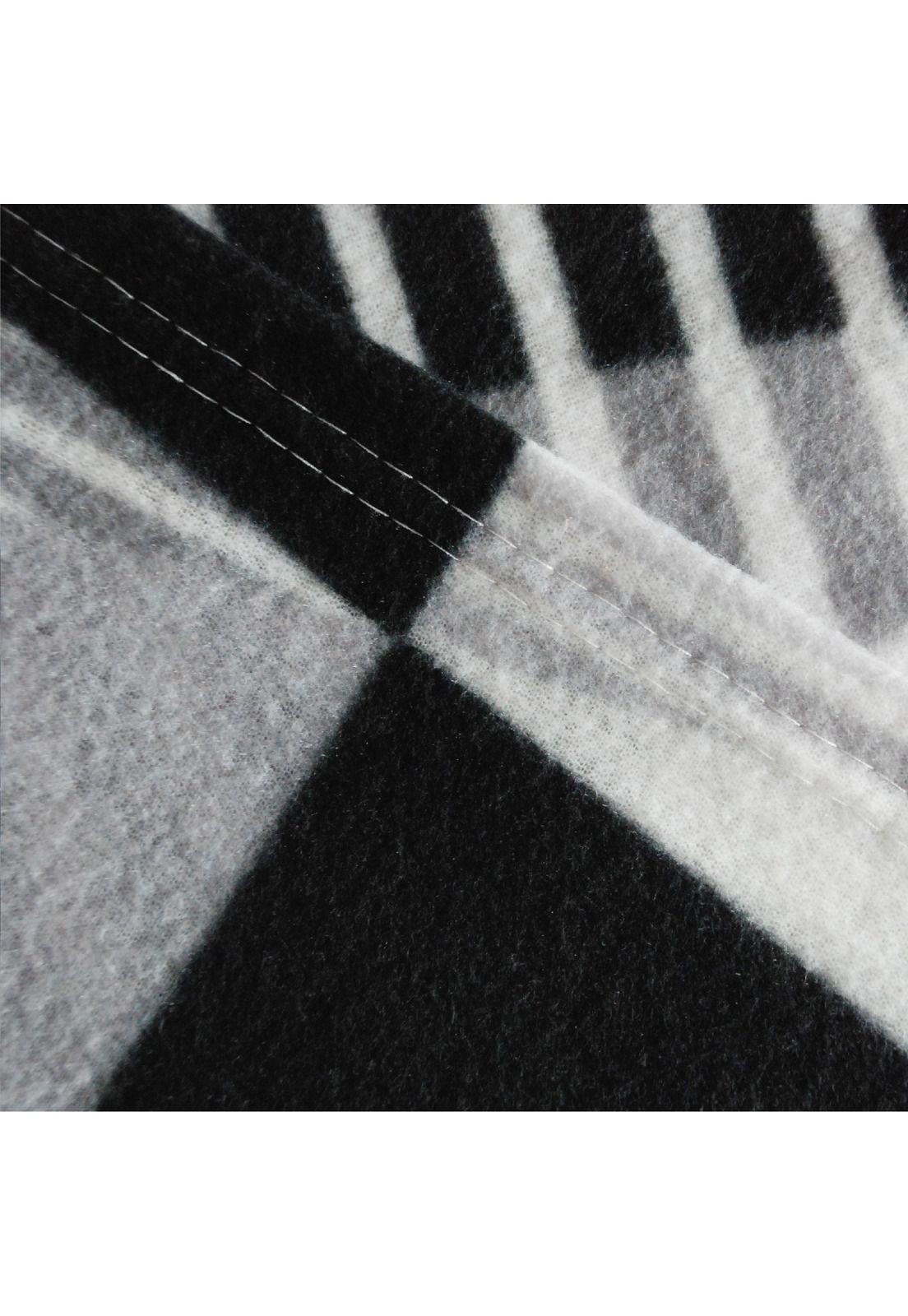 Sábanas Polar Estampada Trigono Diseño 1 1.5 Plazas-1