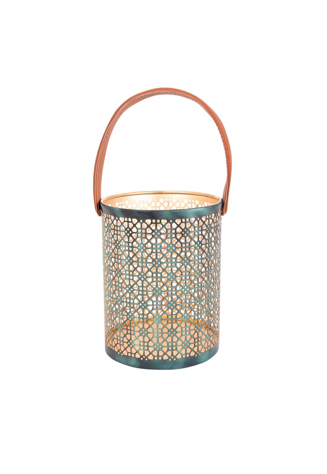 Candelabro Metal 19X15 Cm - Verde-0