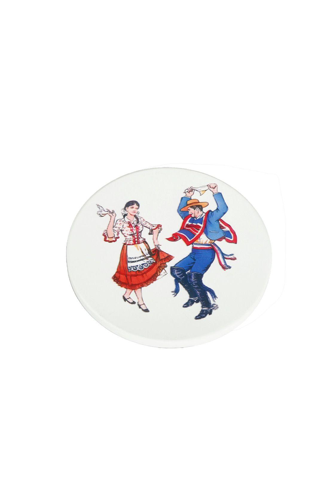 Porta Vasos Chile Cueca 10Cm Yct-05-0