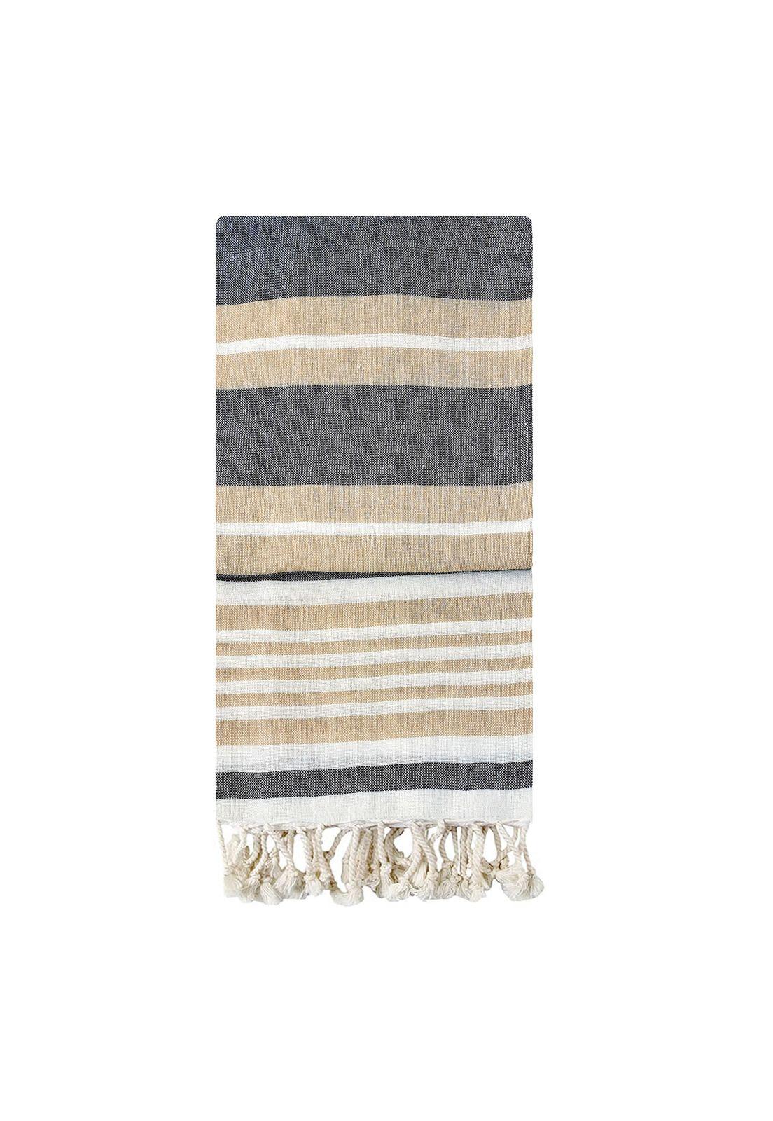 Toalla Pareo Algodón Stripes 90X180 C4-0