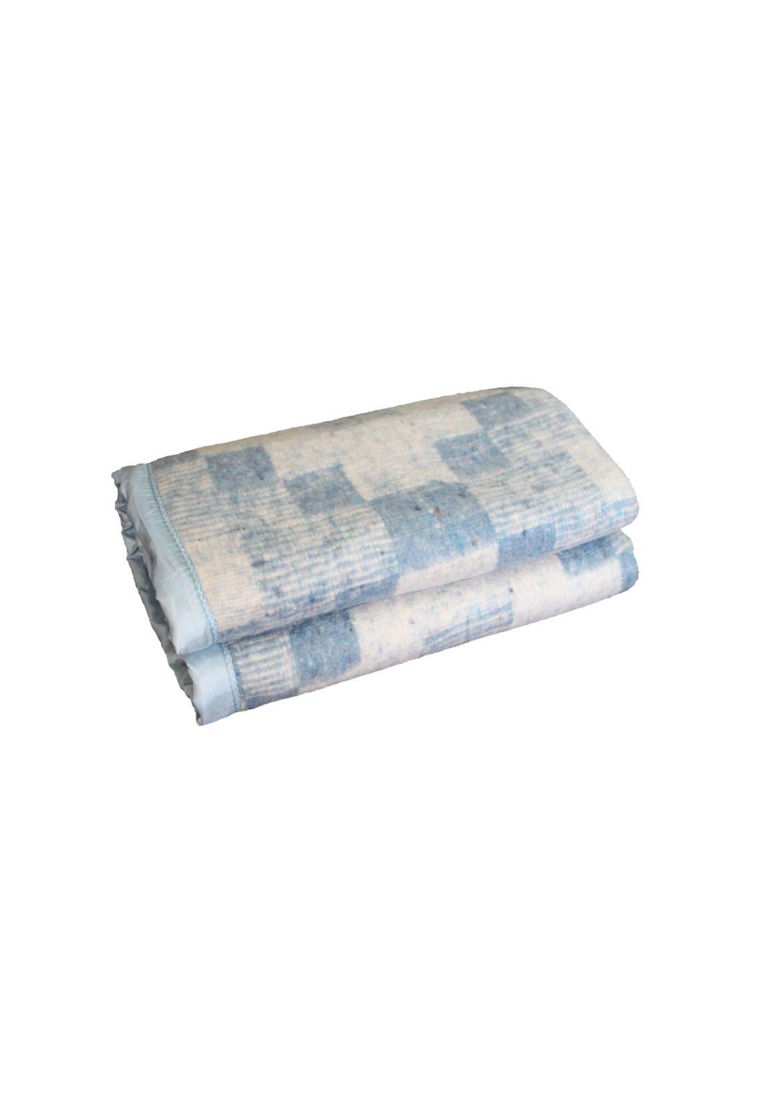 Frazada Térmica Borde Satinado King - Celeste-2