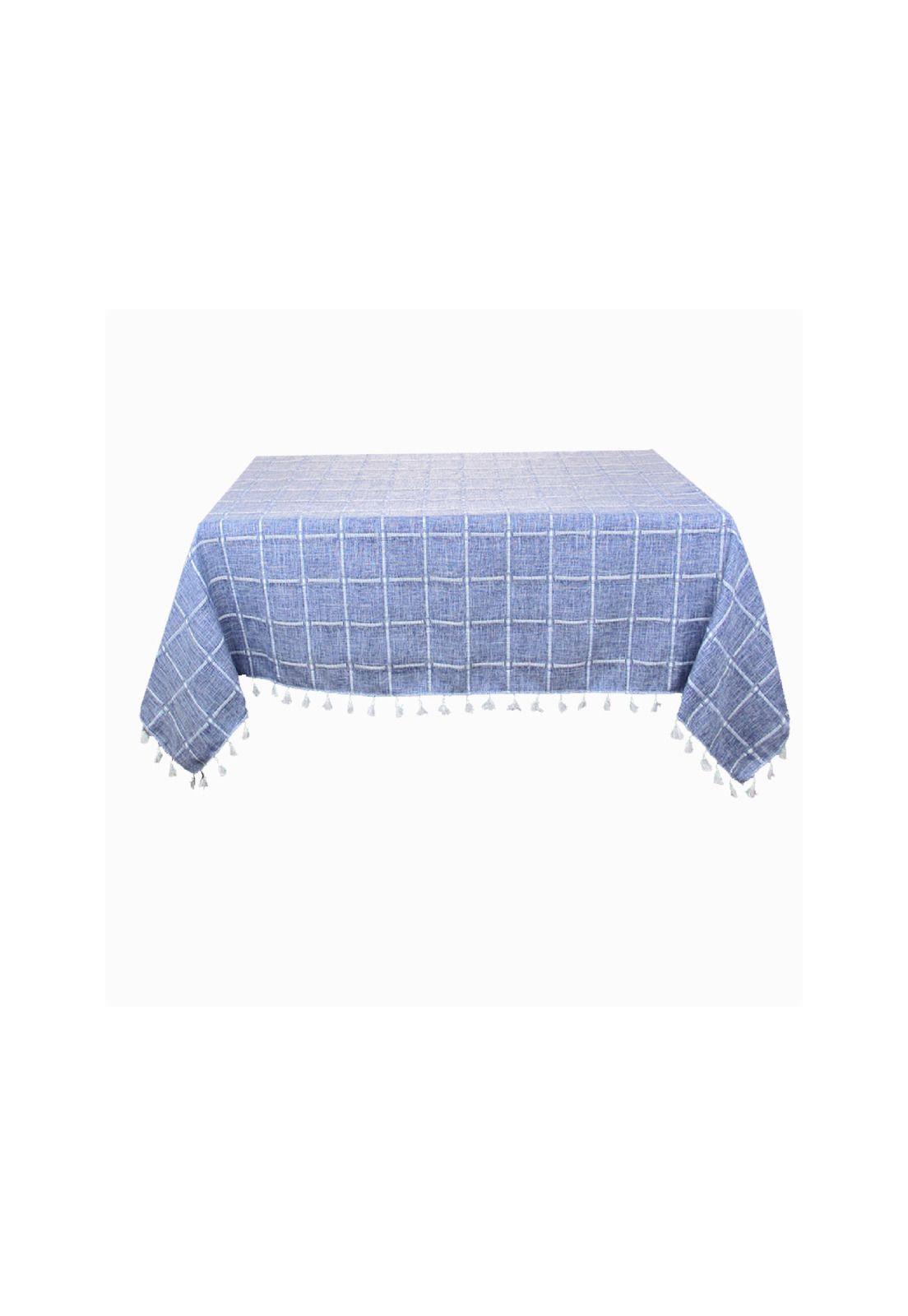 Mantel Tassel Square 160X250Cm Color Azul-0
