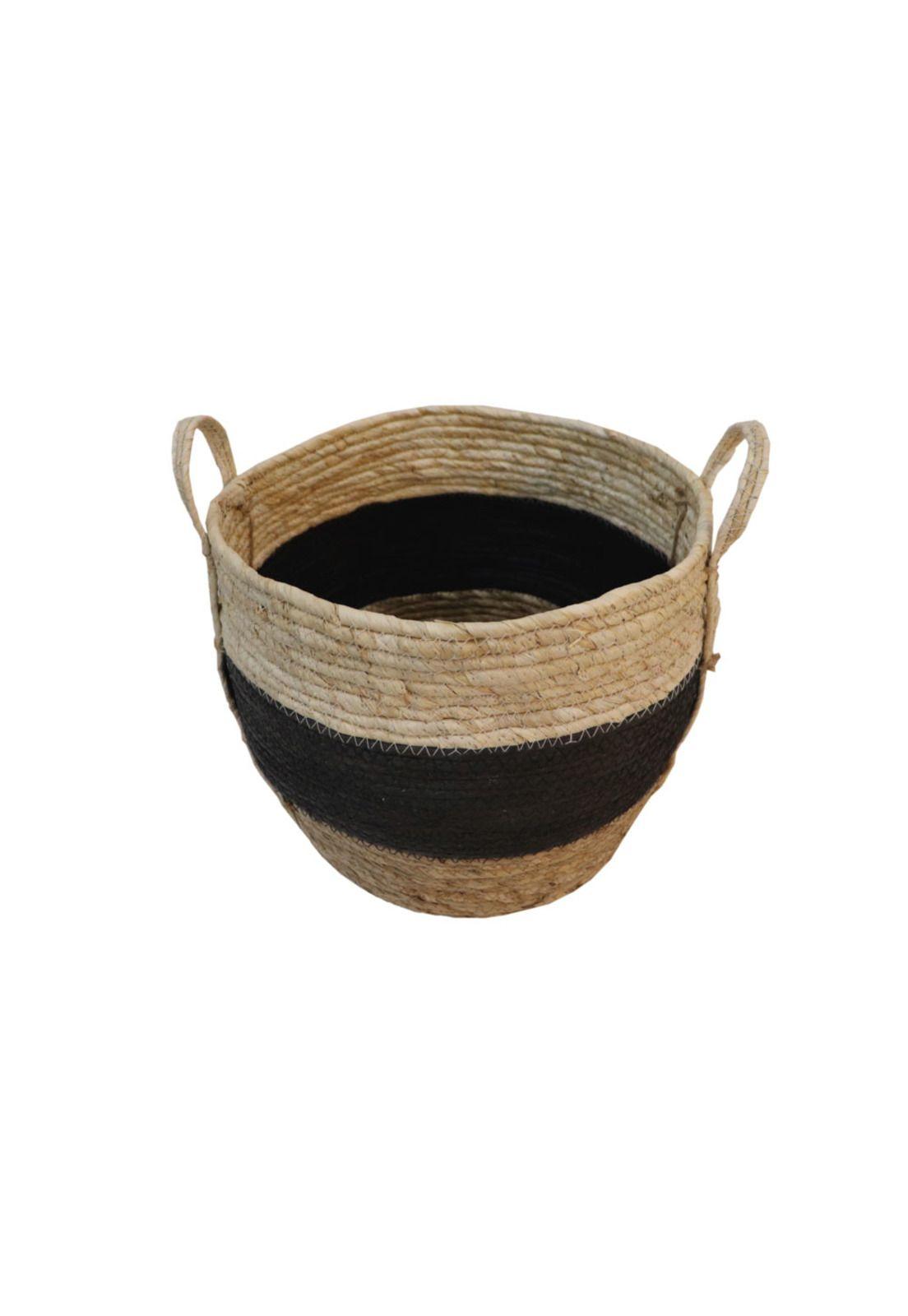 Canasto Fibra Natural 38X38X32Cm Tricol-0