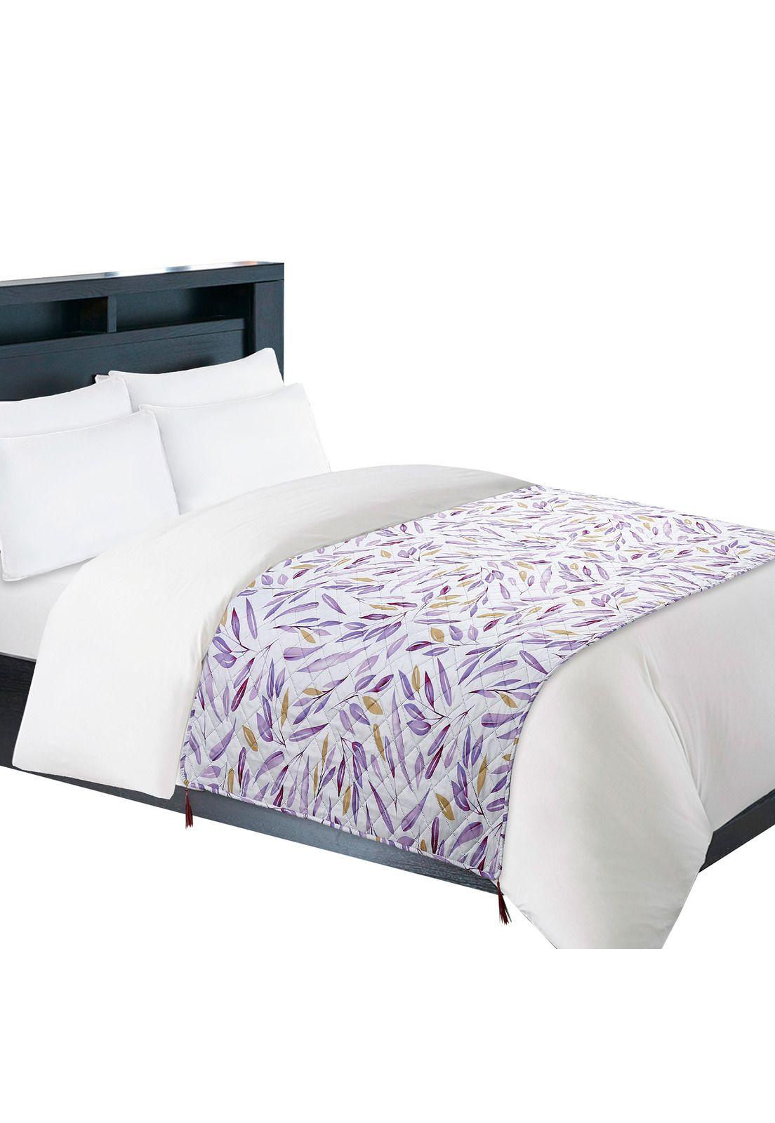 Piecera Microfibra  Hojas De Invierno 100x200cm-0