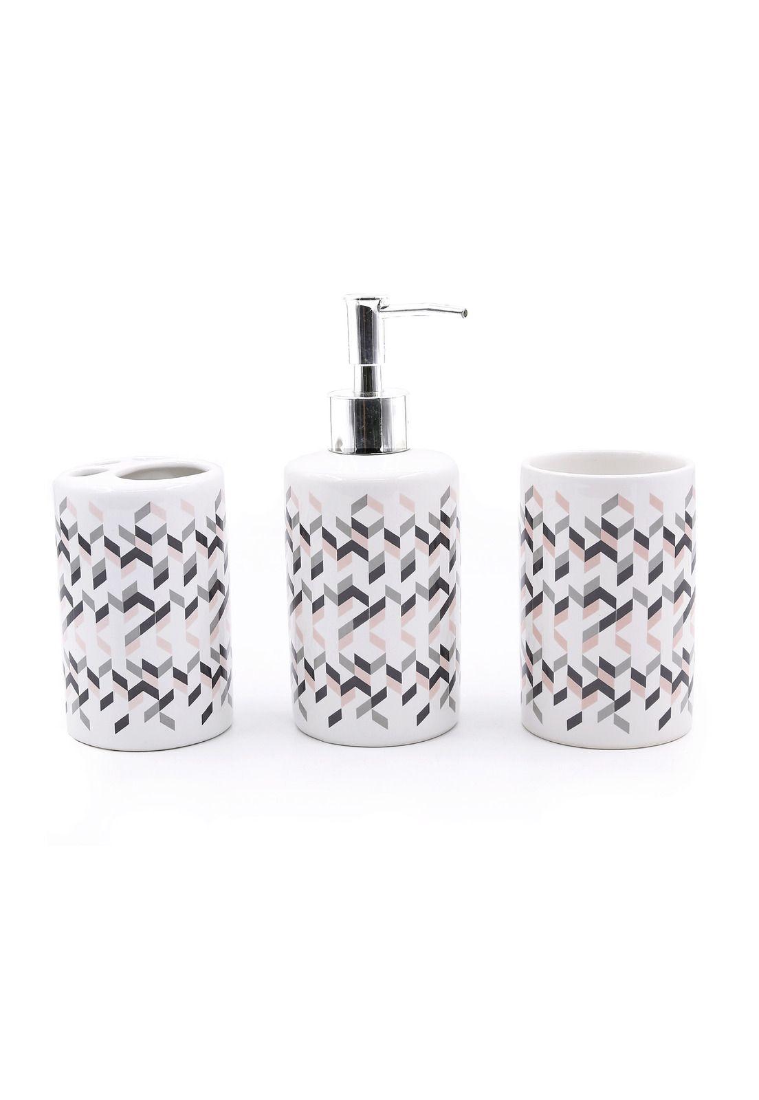 Set De Baño Ceramico 16 Piezas Diseño 1-1