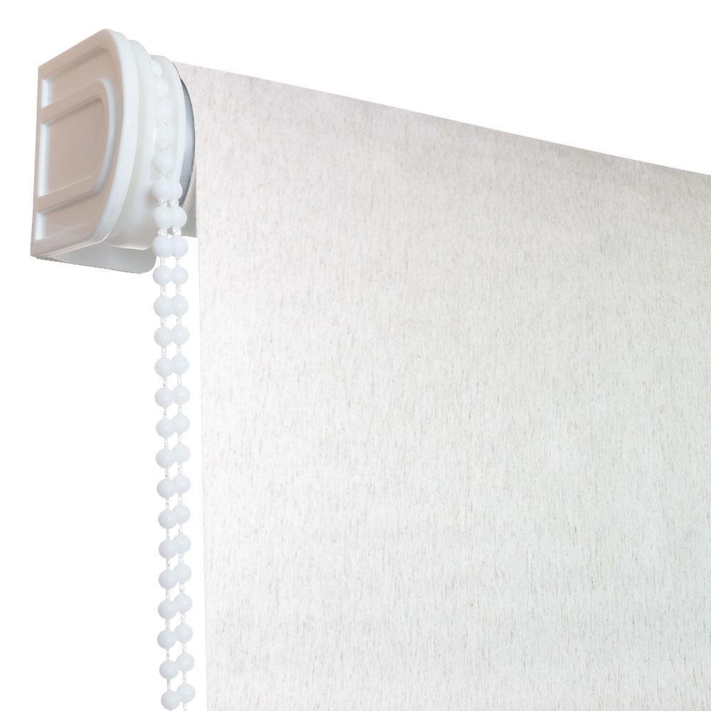 Cortina Roller Blackout Lino 150 X 165 Cm - Beige-0