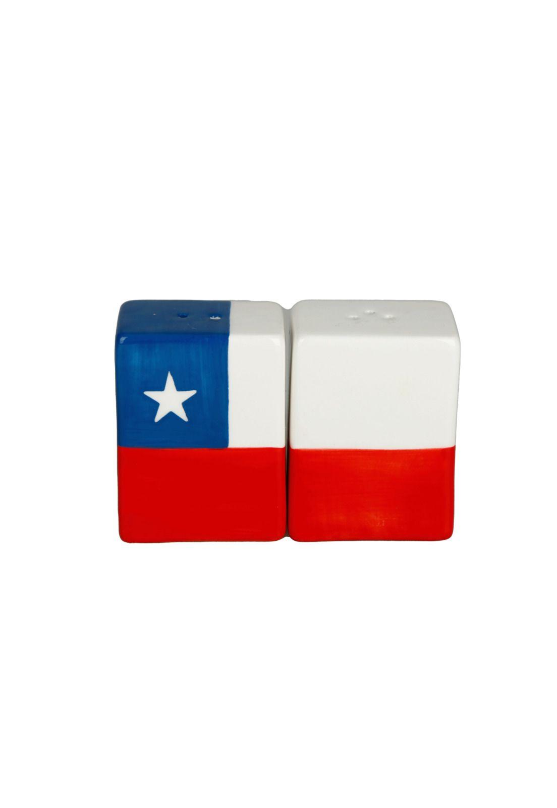 Sal/Pimentero Bandera Chile 6X1,5X8Cm Ysp-02-0