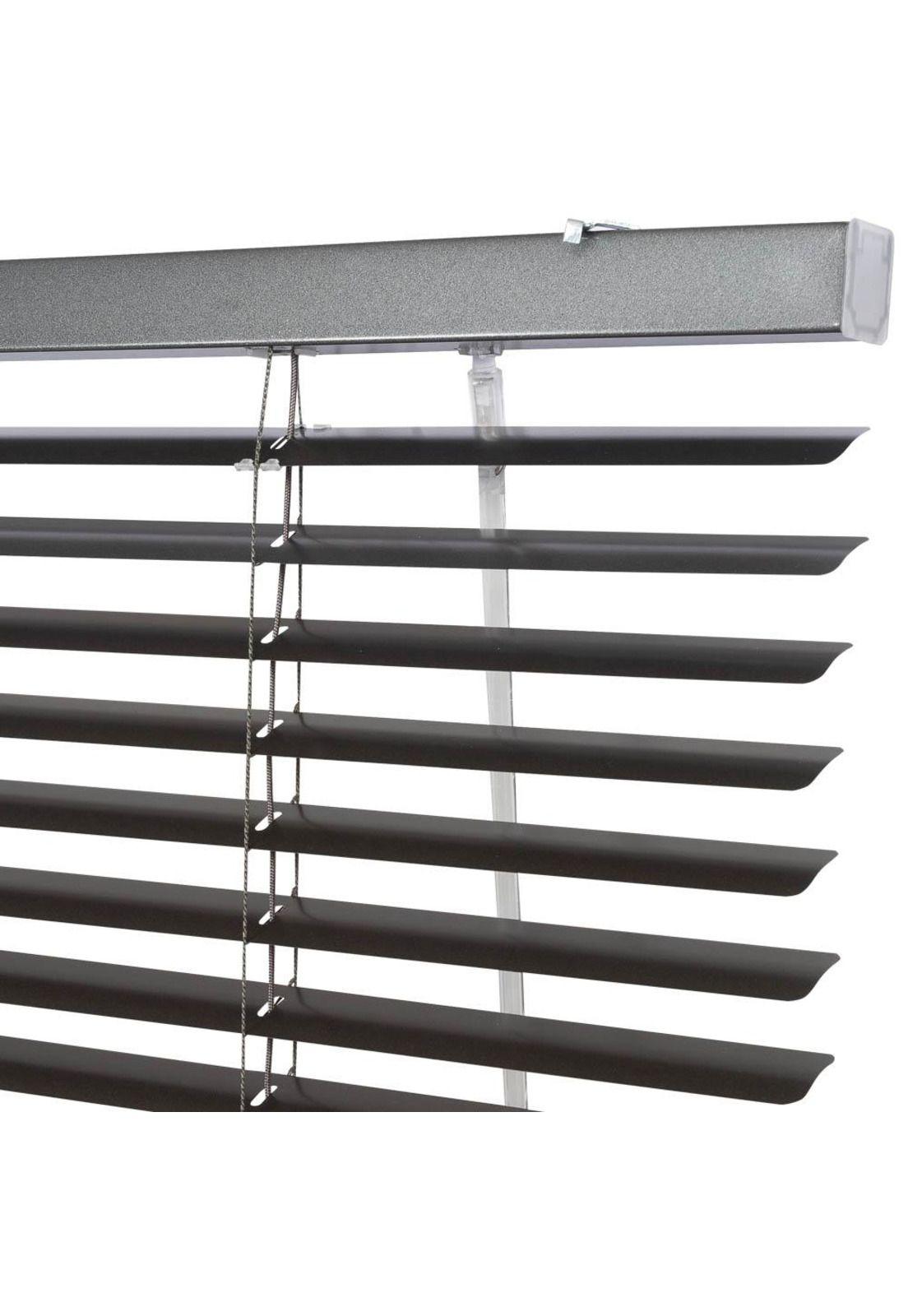 Persiana De Aluminio 120X165 Cm - Vison | Gris-0
