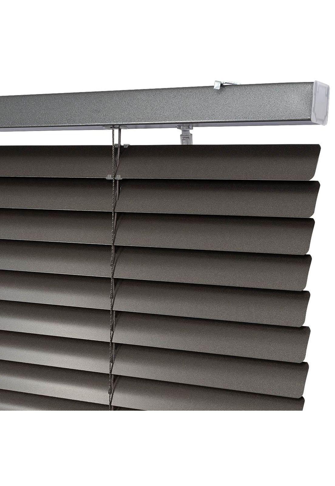 Persiana De Aluminio 120X165 Cm - Vison | Gris-1