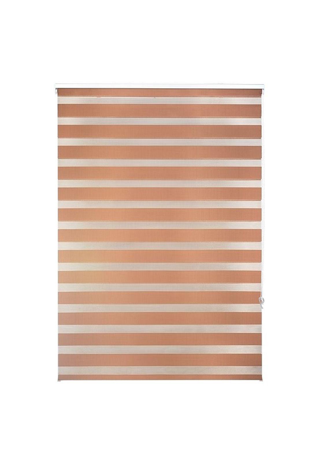 Cortina Duo 150 X 165 Cm Chocolate-3