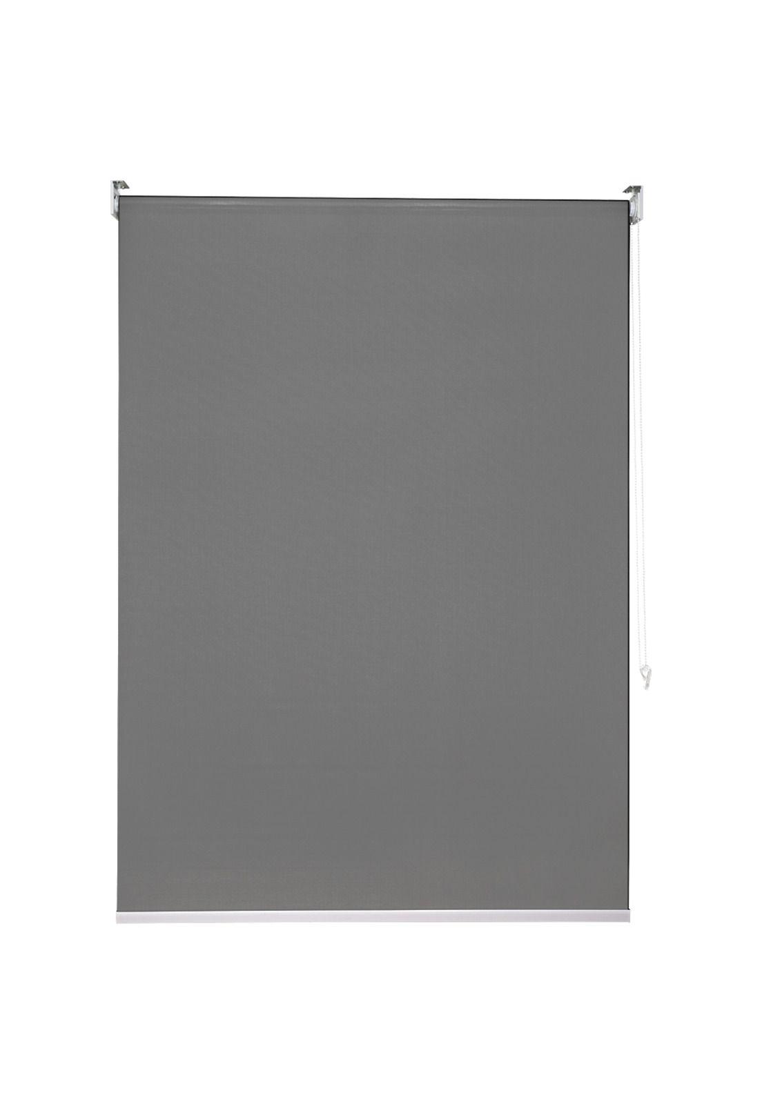 Cortina Roller Screen 120x240 Cm - Gris Plata-0