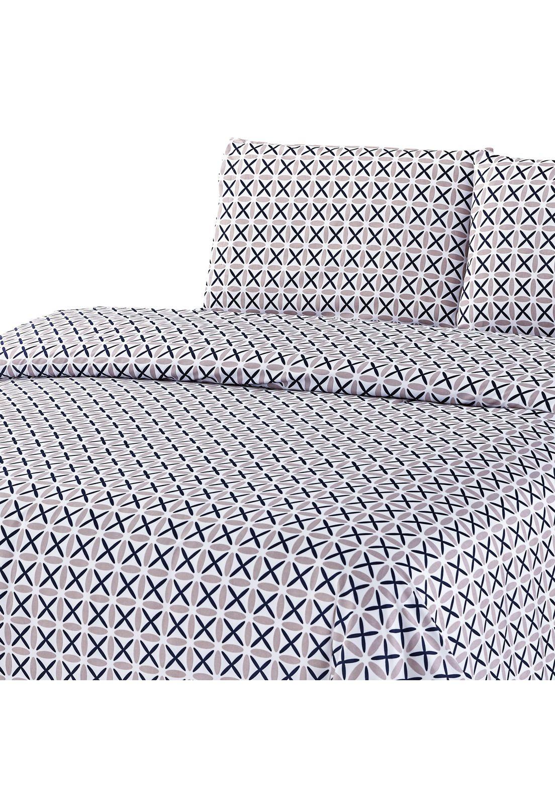 Sabanas Microfibra Estampada Bonaire 1.5 Plazas-0