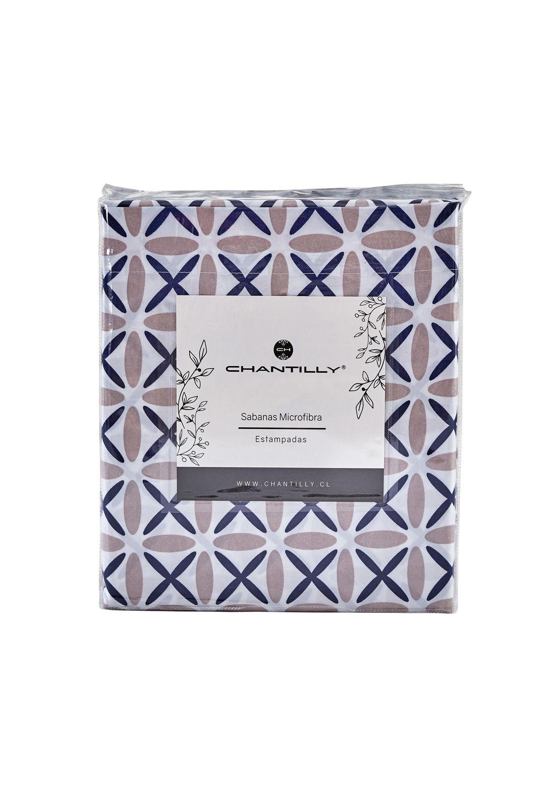 Sabanas Microfibra Estampada Bonaire 1.5 Plazas-3