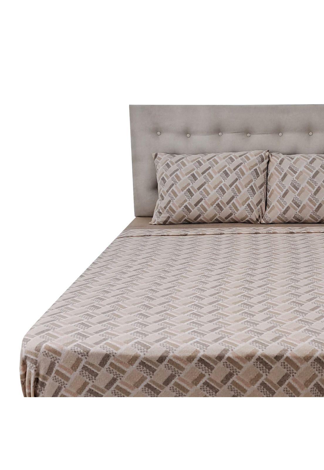 Sábanas Polar Estampada Bahamas 2 Plazas-1