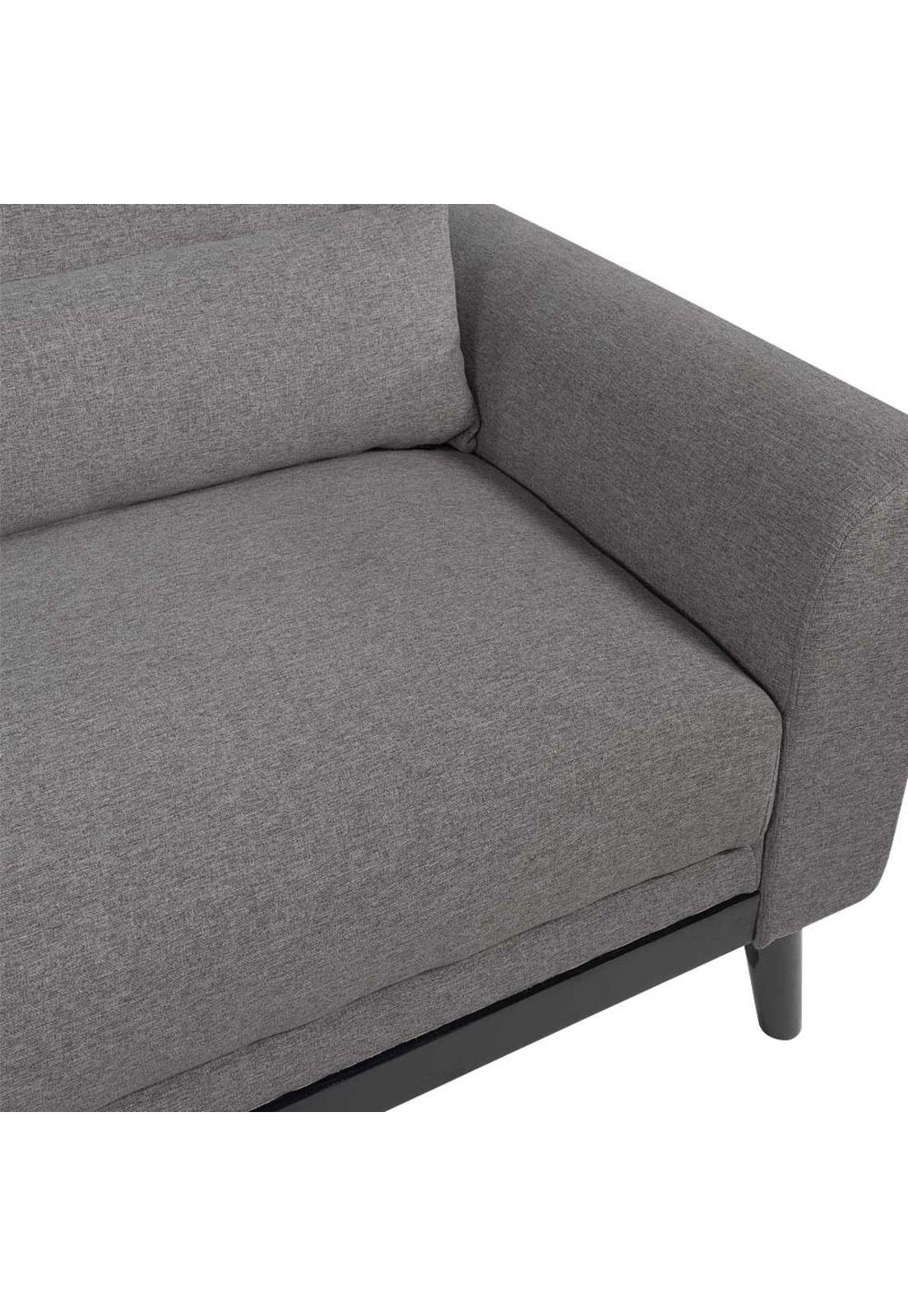 Sofa Cama 3 Cuerpos Kalevi Color Gris Perla -3