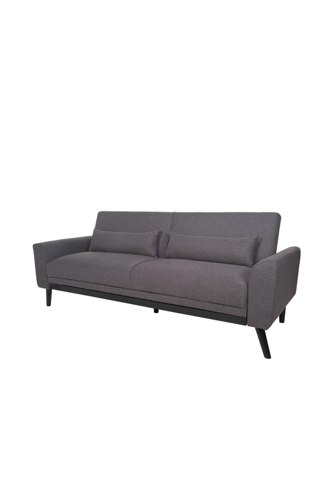 Sofa Cama 3 Cuerpos Kalevi Color Gris-1