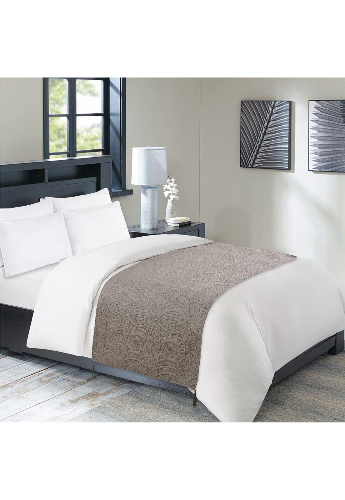 Piecera Microfibra Ultra 100x150cm - Vison / Gris-1