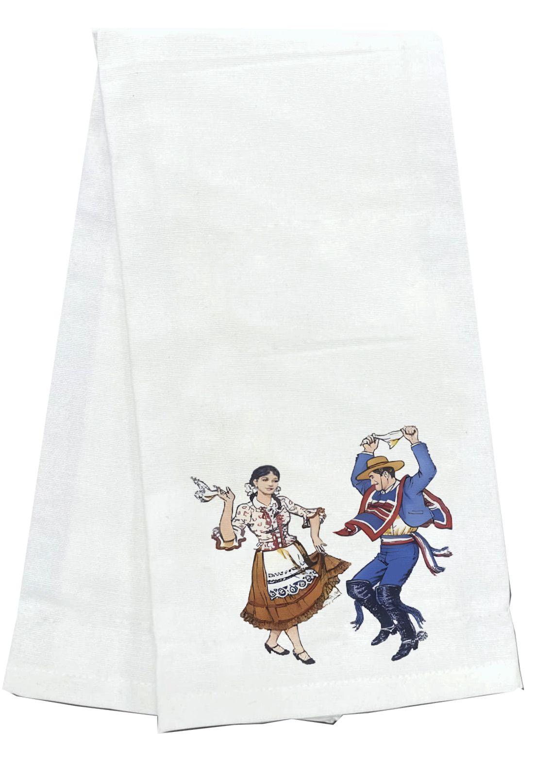 Toalla Cocina Chile Cueca 45X60Cm Ykt-05-0