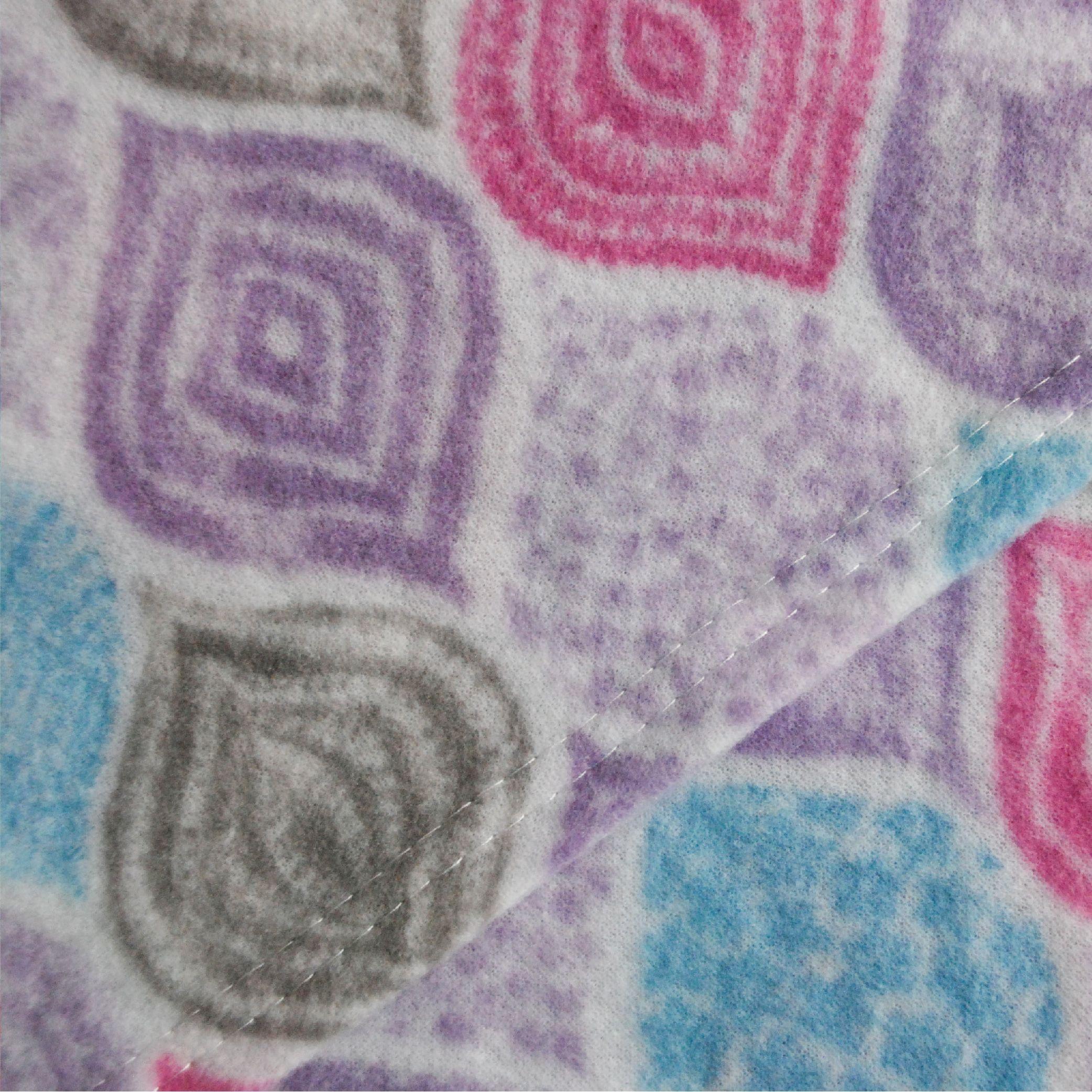 Sábanas Polar Estampada Gotas Diseño 2 1.5 Plazas-1